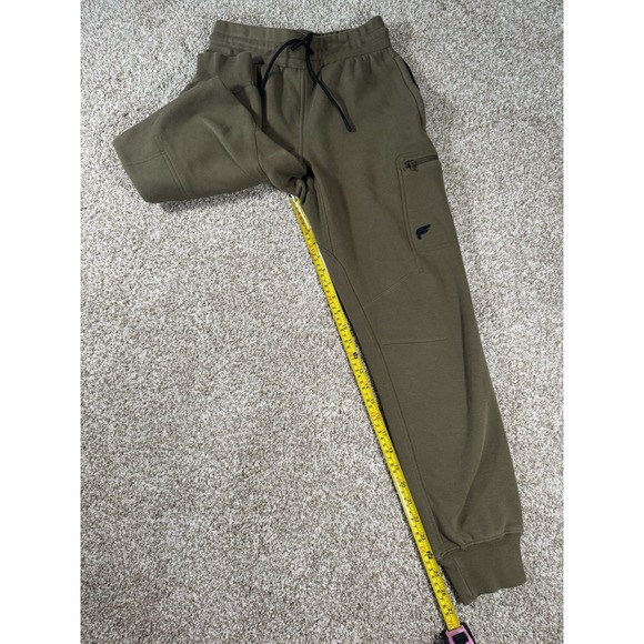 Mens Fabletics Go To Jogger Moss Green Cargo Pockets Fleece Pants Size XS - Picture 13 of 16